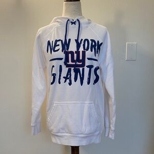 NY Giants soft white hoodie size Small